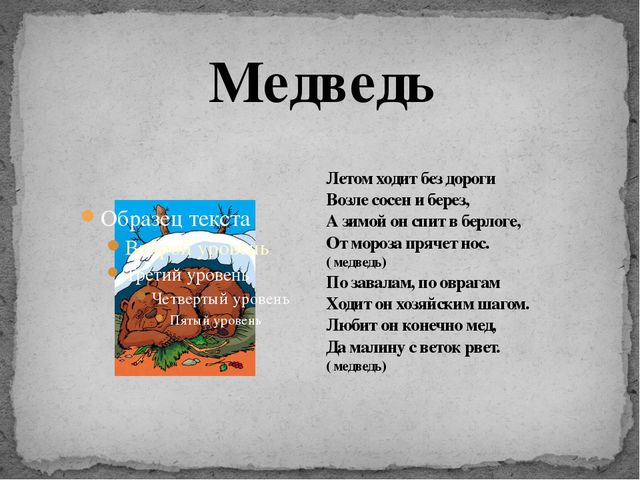 Загадки о животных. Презентация для дошкольников
