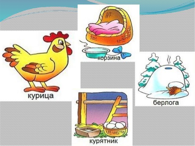 Кто где живёт? Презентация для детей