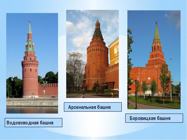 Путешествие по Москве. Презентация для детей