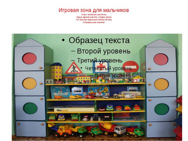 Предметно-развивающая среда в подготовительной группе. Презентация