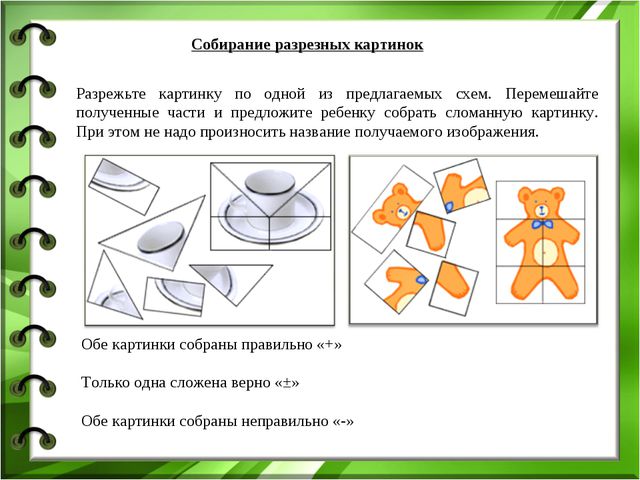 Интеллектуальная готовность к школе