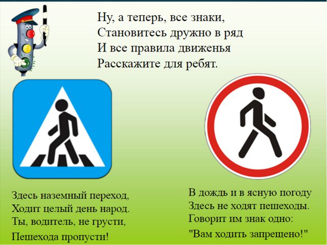 Презентация по обучению дошкольников ПДД