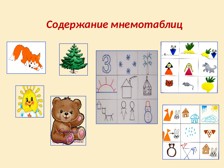 Использование мнемотехники по обучению рассказыванию детей
