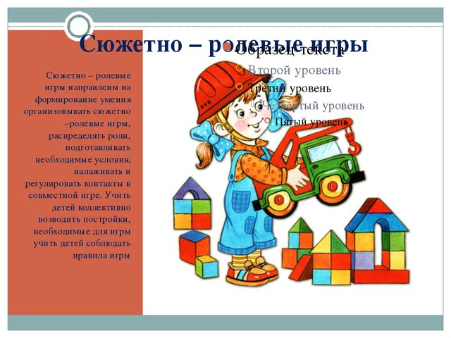 Организация различных видов деятельности и общения детей. Презентация
