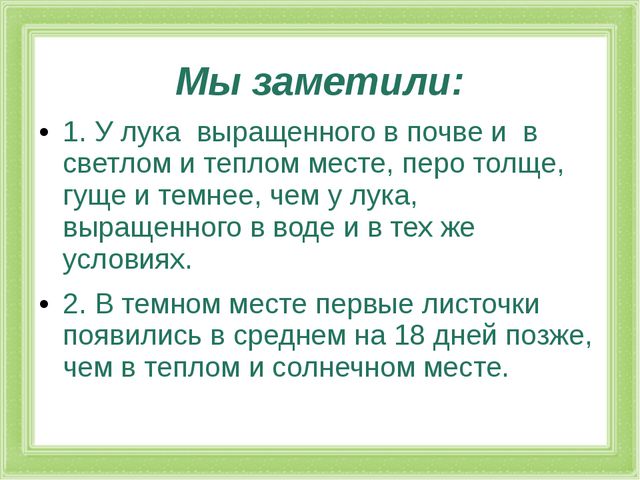 Презентация к проекту. Лук