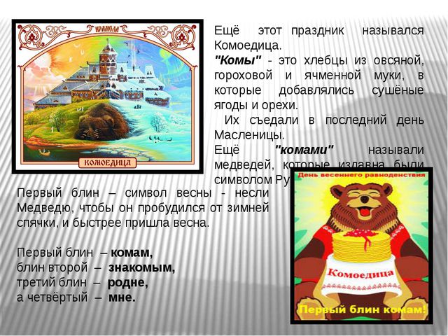 Здравствуй, Масленица. Презентация для детей