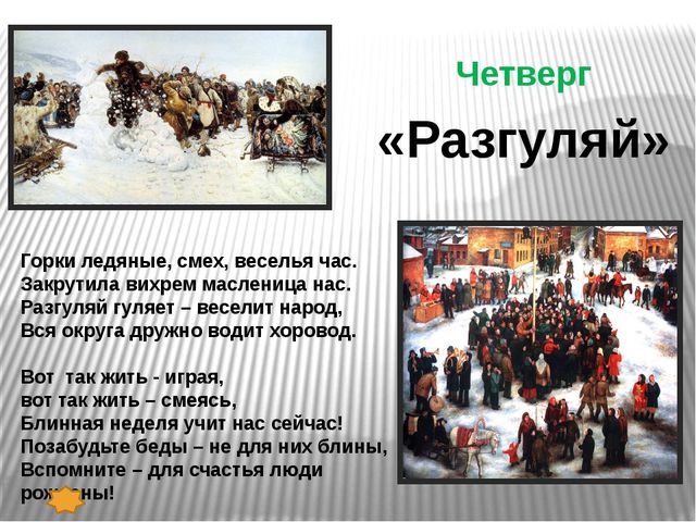 Здравствуй, Масленица. Презентация для детей