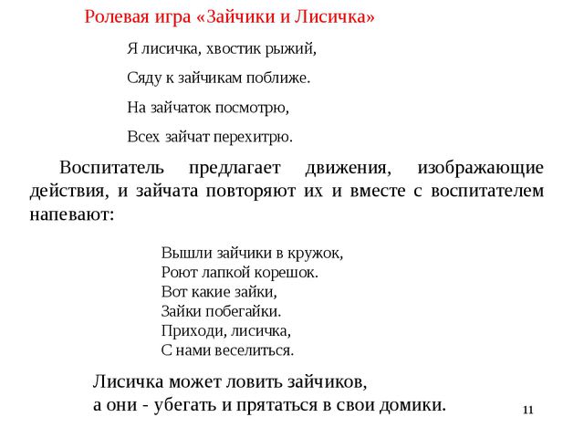 Использование игровых ситуаций в воспитании детей младшей группы