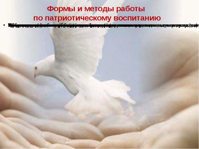 Нравственно-патриотическое воспитание дошкольников. Презентация