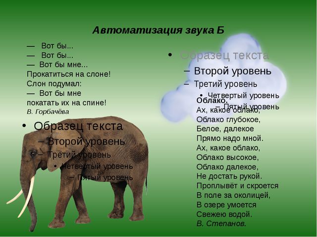 Картотека стихов для автоматизации звуков