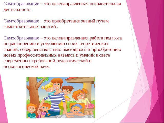 Презентация опыта работы по самообразованию воспитателя
