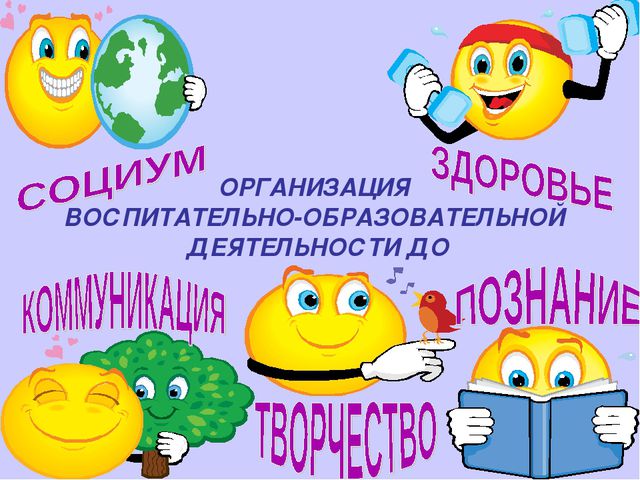 Презентация образовательные обрасти ДО