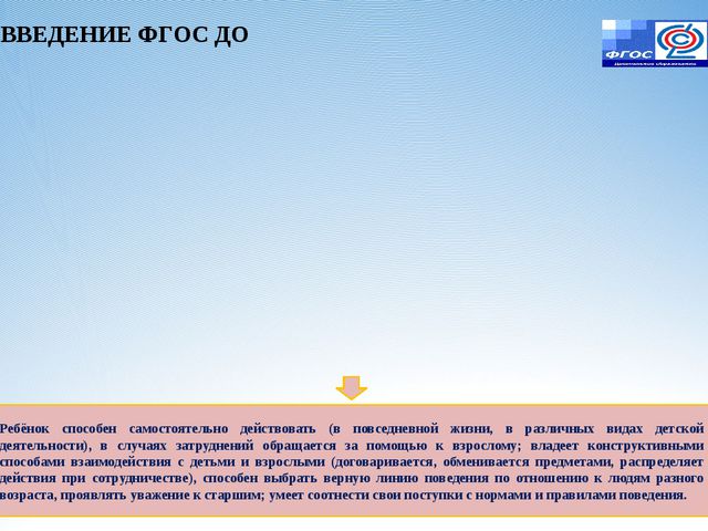 Игровая деятельность в условиях реализации ФГОС ДО