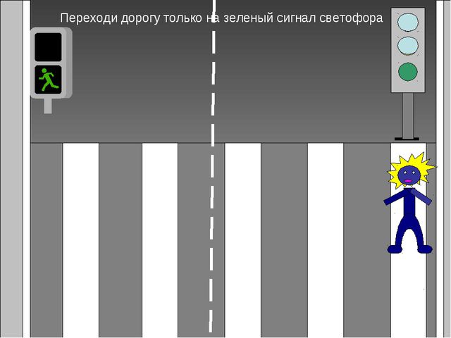 Правила дорожного движения. Презентация для детей дошкольного возраста