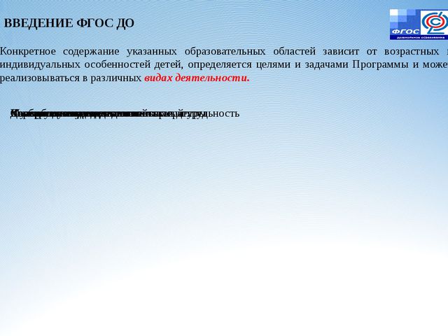 Требования к образовательной программе ДО и её объёму