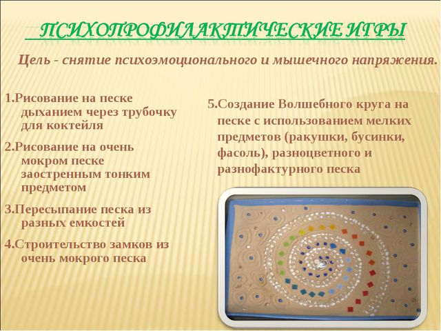 Организация и проведение занятий с элементами песочной терапии в работе педагога-психолога ДОУ