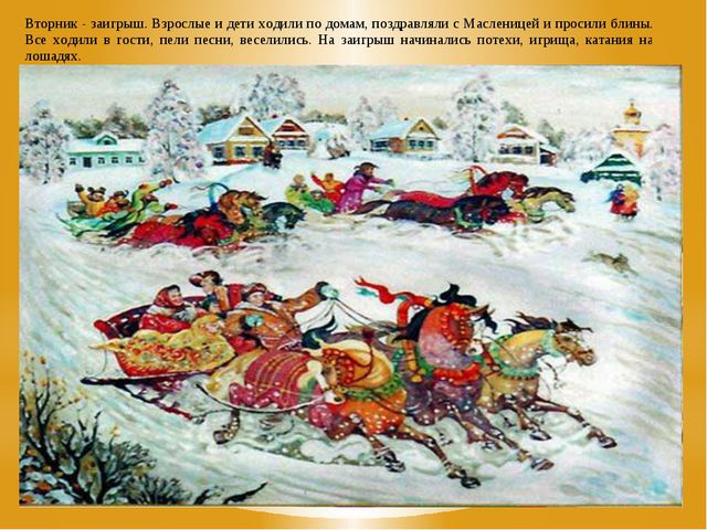 Масленица. Презентация для детей средней группы