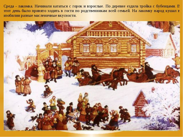 Масленица. Презентация для детей средней группы