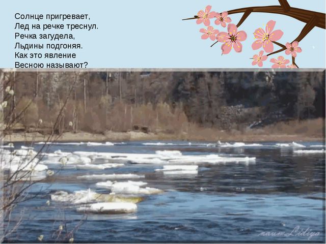 Загадки про весну. Презентация для старших дошкольников
