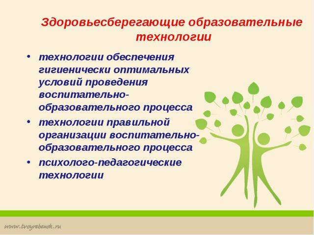 Здоровьесберегающие технологии в детском саду ДОУ. Презентация