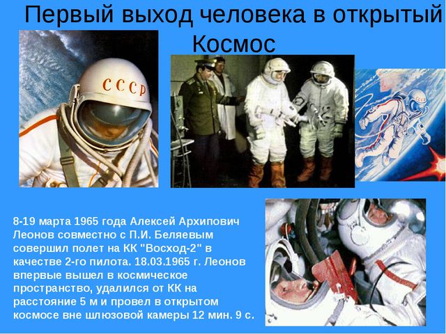 Презентация для детей 12 апреля День Космонавтики