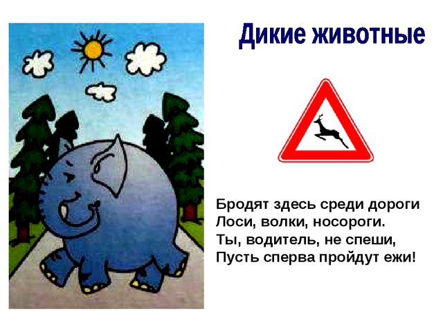 Правила дорожного движения для водителей. Презентация для дошкольников