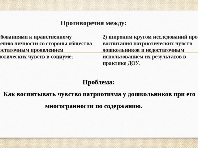 Презентация по патриотическому воспитанию детей дошкольников