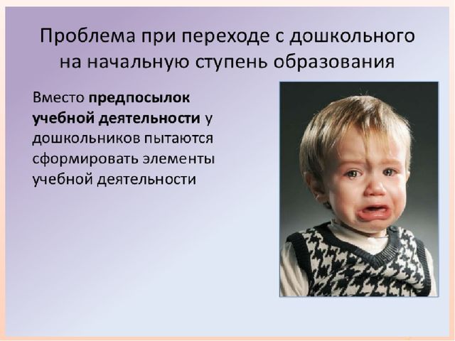 Преемственность дошкольного и начального общего образования в условиях реализации ФГОС