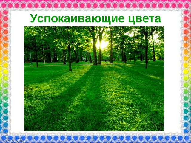 О роли ЦВЕТА в жизни человека