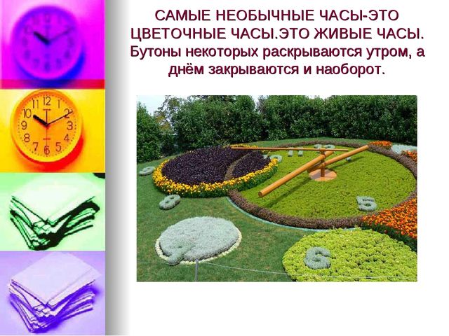 Знакомство со временем. Презентация для детей