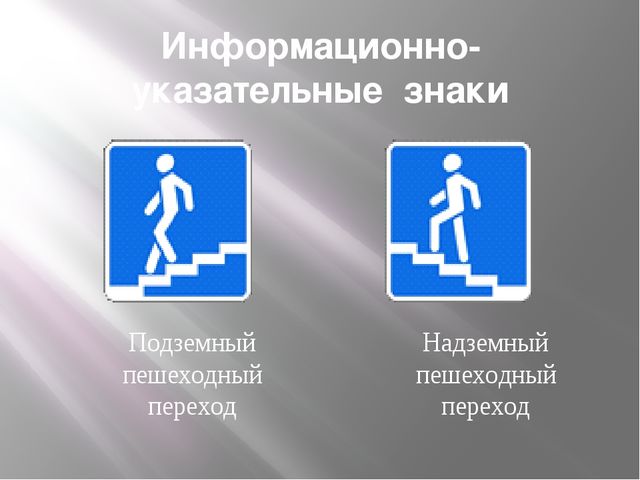 Презентация для детей. Дорожные знаки