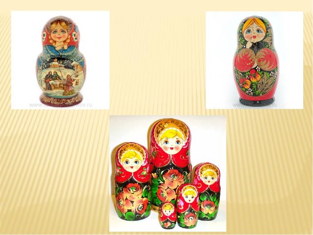 Презентация для детей. Матрёшка