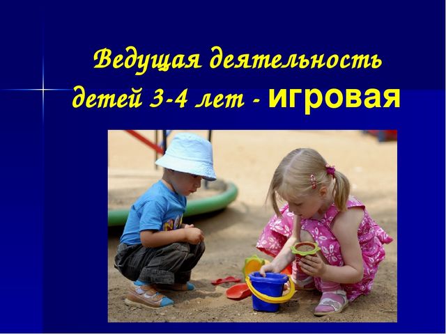 Презентация. Возрастные особенности детей 3-4 лет