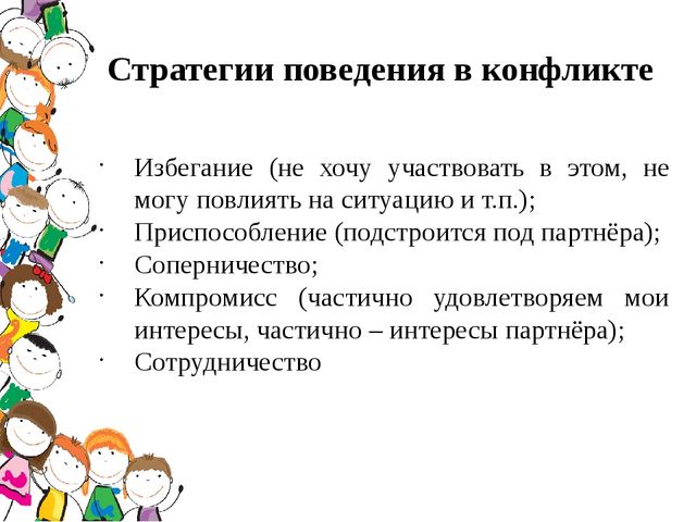 Основы конфликтологии. Презентация