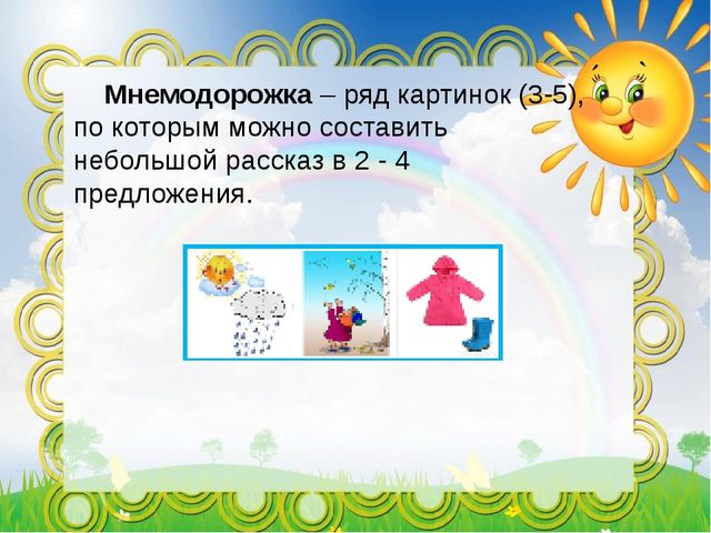 Использование мнемотехники в развитии связной речи дошкольников