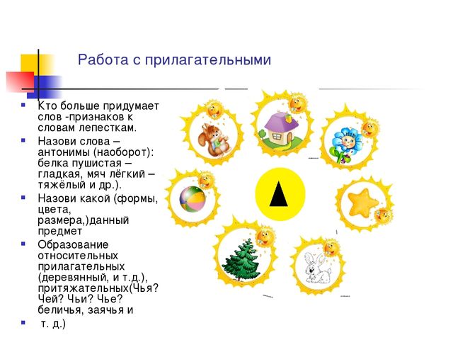 Волшебный цветок. Презентация речевая игра
