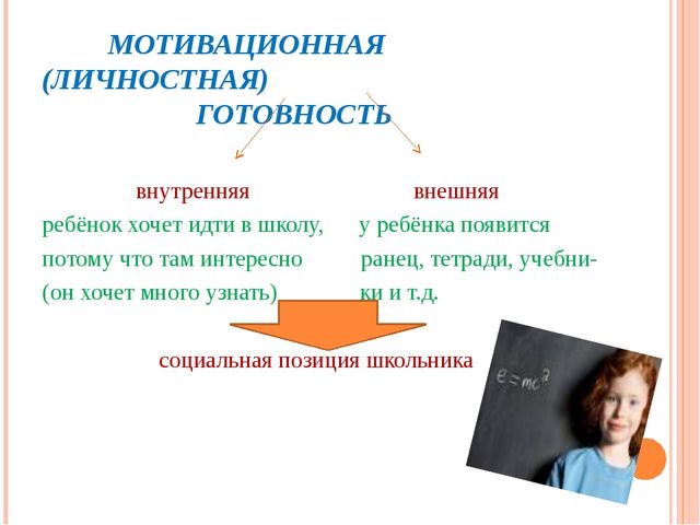 Психологическая готовность детей к школе. Презентация