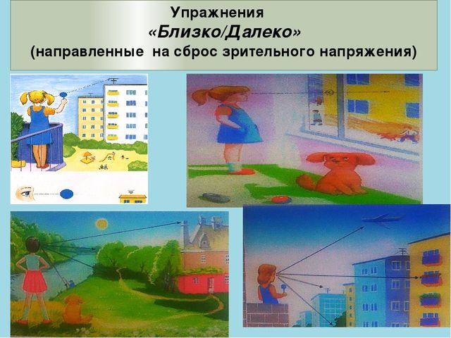 Профилактика зрения для детей дошкольного возраста