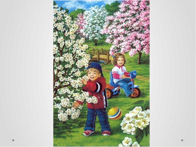 Весенние месяцы. Презентация