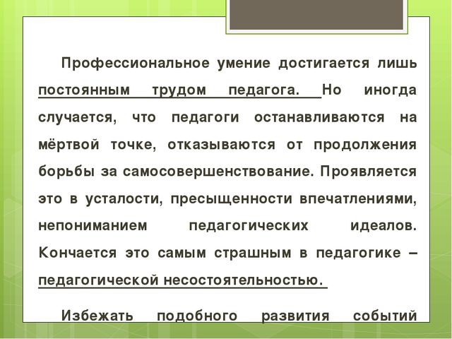 Профессиональная поддержка педагогических кадров