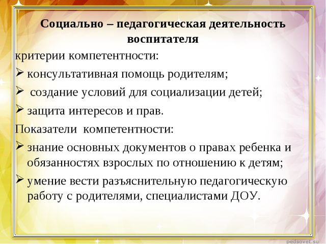 Компетентность педагога и её содержание