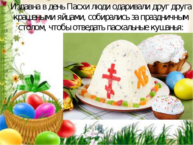 Презентация. Пасха