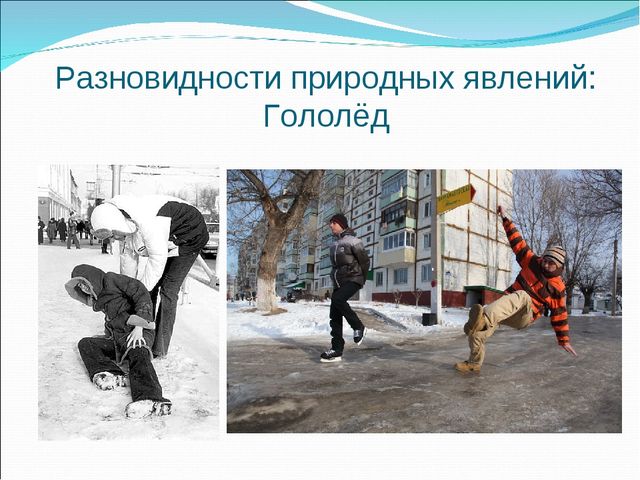 Опасные природные явления. Презентация для детей