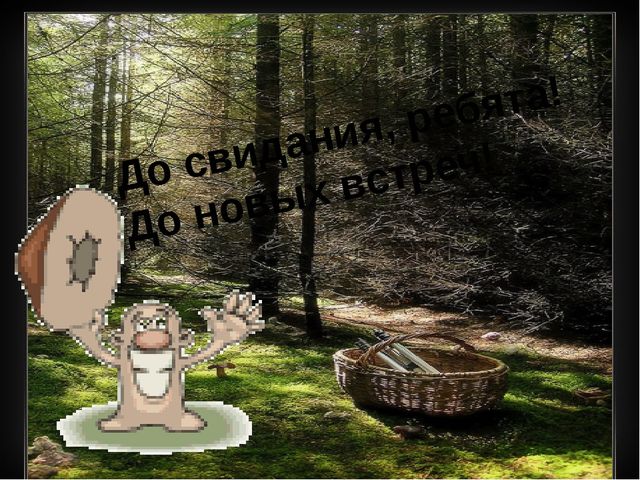 Непросто лес, а тайга. Презентация для детей (6-7 лет)