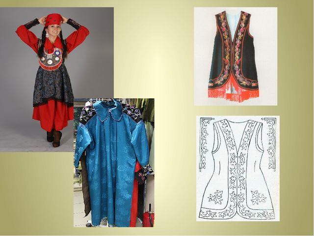 Стилизованные хакасские платья