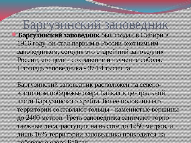Презентация для дошкольников "Достопримечательности Сибири"