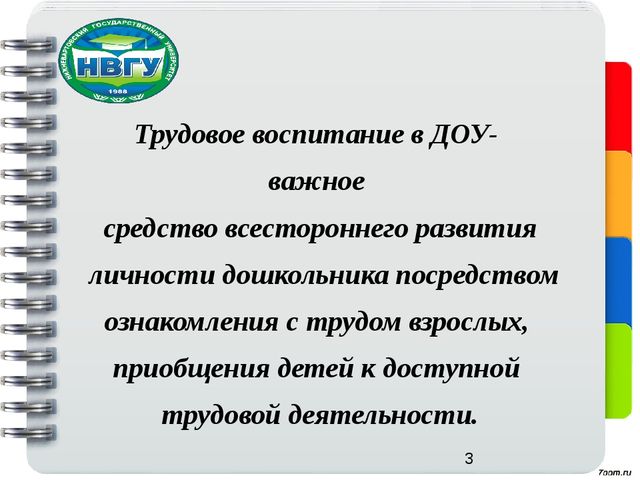 Воспитание трудовых навыков у детей старшего дошкольного возраста