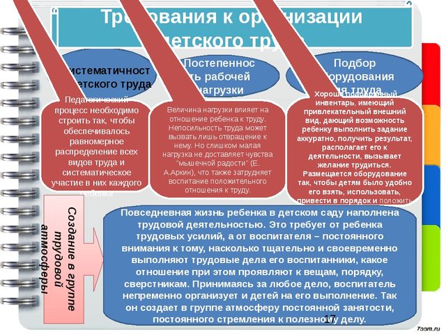 Воспитание трудовых навыков у детей старшего дошкольного возраста