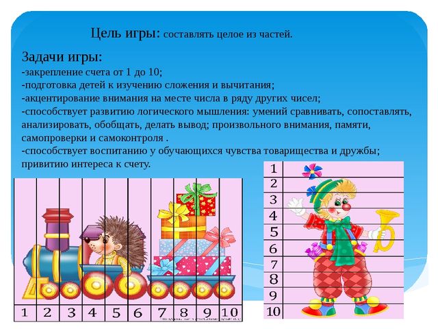 Формирование элементарных математических представлений