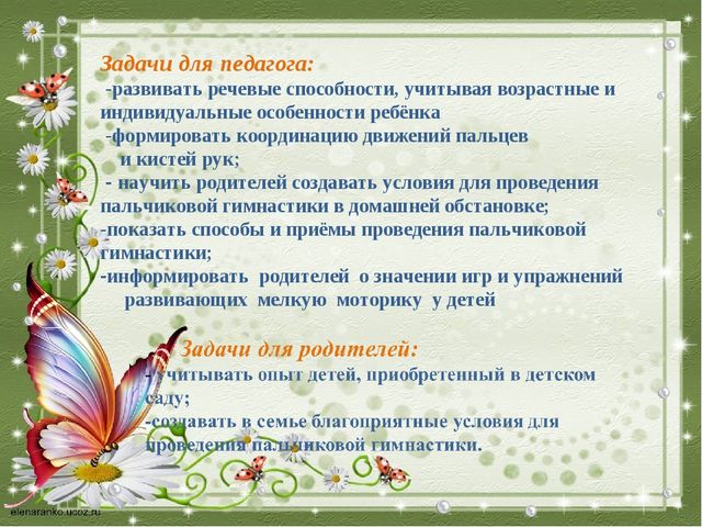 Проект по мелкой моторики рук